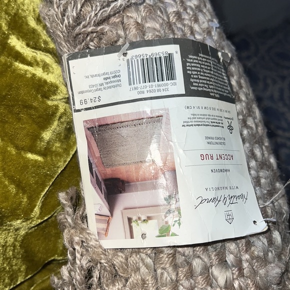 Hearth & Hand Accents Hearth Hand With Magnolia Bleached Jute